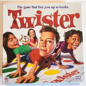 Twister Game Milton Bradley Hasbro 2002 Complete Used